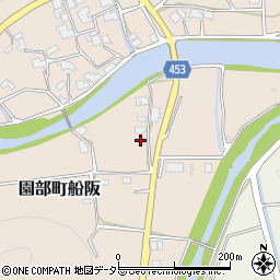 京都府南丹市園部町船阪イヅ102周辺の地図