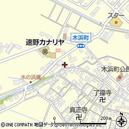 滋賀県守山市木浜町1653周辺の地図