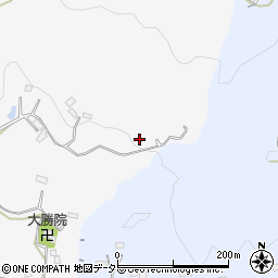 千葉県南房総市検儀谷584周辺の地図