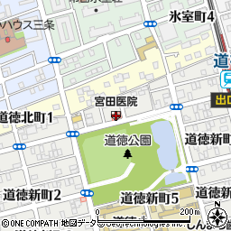 宮田医院周辺の地図