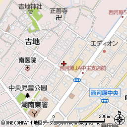 滋賀県野洲市西河原2495周辺の地図