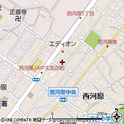 滋賀県野洲市西河原2573周辺の地図