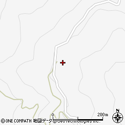 静岡県浜松市天竜区佐久間町相月125周辺の地図