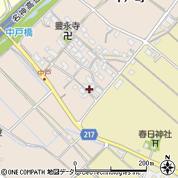 滋賀県東近江市中戸町432周辺の地図