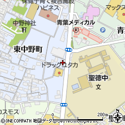 カルビ屋大福 八日市店周辺の地図