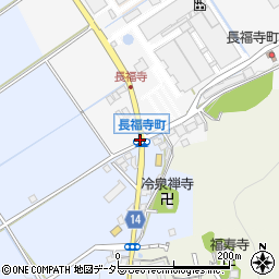 長福寺町周辺の地図