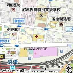 ピザ・ウィリー沼津店周辺の地図