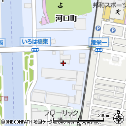 愛知県名古屋市港区河口町周辺の地図