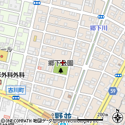 鍵開けの生活救急車　名古屋市天白区エリア専用ダイヤル周辺の地図