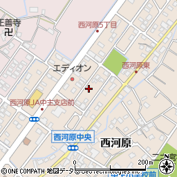 滋賀県野洲市西河原2568周辺の地図
