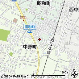 昭和会館周辺の地図