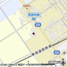 滋賀県近江八幡市竹町178周辺の地図