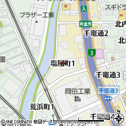 〒457-0078 愛知県名古屋市南区塩屋町の地図