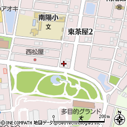 愛知県名古屋市港区東茶屋周辺の地図