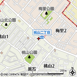 愛知県名古屋市緑区桃山1丁目161周辺の地図