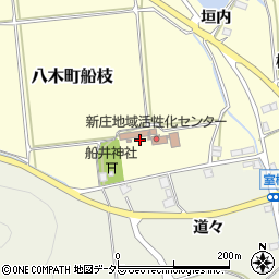 京都府南丹市八木町船枝（才ノ上）周辺の地図