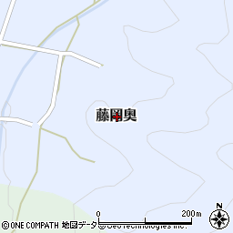 兵庫県丹波篠山市藤岡奥周辺の地図