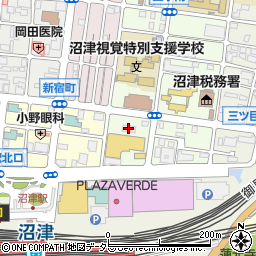 エヌビジョンシステム株式会社　沼津支店周辺の地図