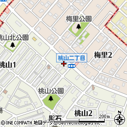愛知県名古屋市緑区桃山1丁目160周辺の地図
