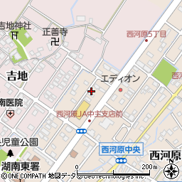 滋賀県野洲市西河原2518周辺の地図