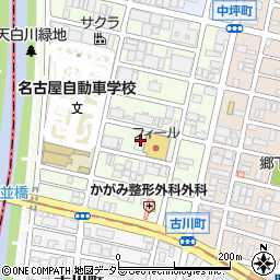 愛知県名古屋市天白区井の森町周辺の地図
