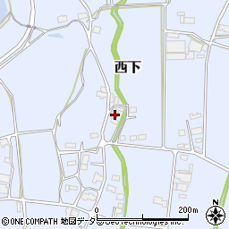 岡山県津山市西下591周辺の地図