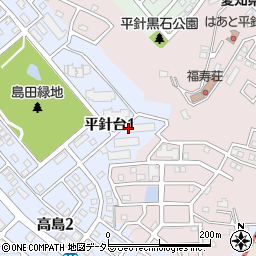 〒468-0030 愛知県名古屋市天白区平針台の地図