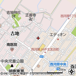 滋賀県野洲市西河原2497周辺の地図