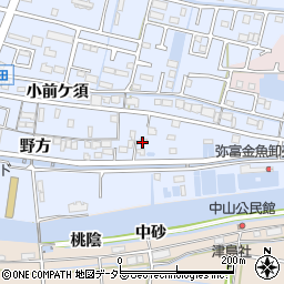 愛知県弥富市前ケ須町野方778周辺の地図