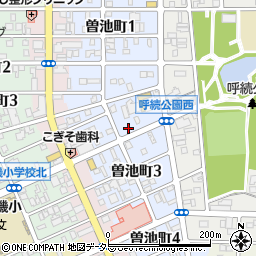 愛知県名古屋市南区曽池町周辺の地図