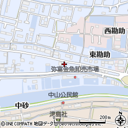 愛知県弥富市前ケ須町野方794周辺の地図