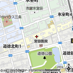 愛知県名古屋市南区道徳北町周辺の地図