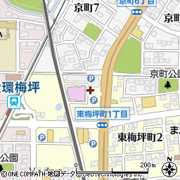 ファミリーマートＺＥＮＴ梅坪／Ｓ店周辺の地図