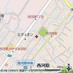 滋賀県野洲市西河原2563周辺の地図