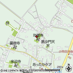 西心寺周辺の地図