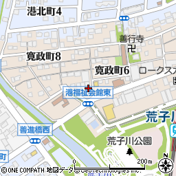 愛知県名古屋市港区寛政町7丁目20周辺の地図