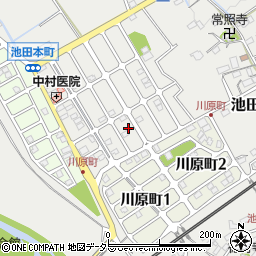 滋賀県近江八幡市池田本町951周辺の地図