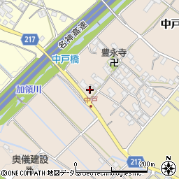 滋賀県東近江市中戸町478周辺の地図