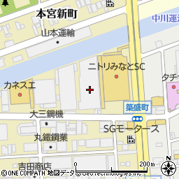 愛知県名古屋市港区砂美町1周辺の地図