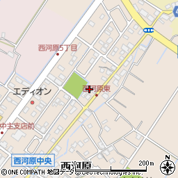 滋賀県野洲市西河原321周辺の地図