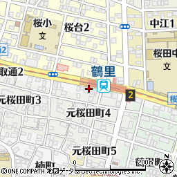 愛知県名古屋市南区鯛取通周辺の地図