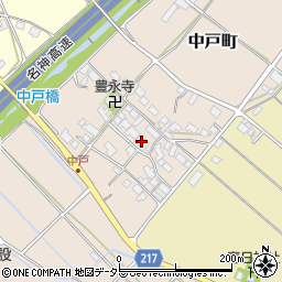 滋賀県東近江市中戸町436周辺の地図