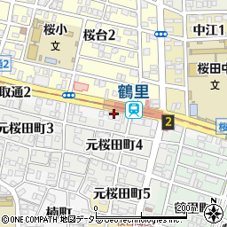 愛知県名古屋市南区鯛取通周辺の地図