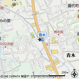 日産レンタカー三島中央店周辺の地図