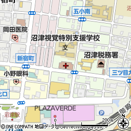 静岡県建築士事務所協会（一般社団法人）　東部支部周辺の地図