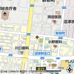 海老や　沼津店周辺の地図