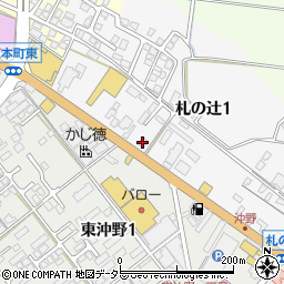 ミスタードーナツ東近江八日市ショップ周辺の地図