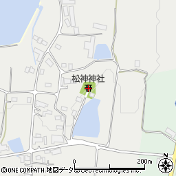 松神神社周辺の地図
