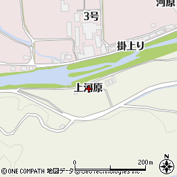 京都府南丹市園部町横田上河原周辺の地図