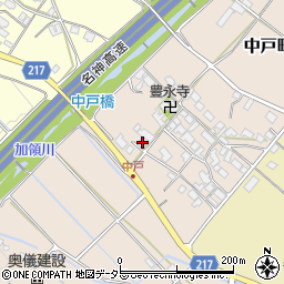 滋賀県東近江市中戸町479周辺の地図
